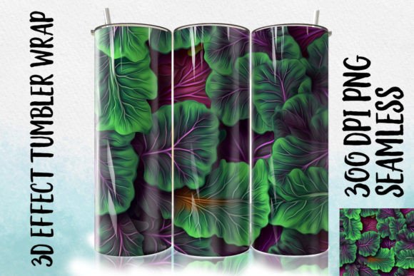 3D Fig Leaf Tumbler Wrap: A Complete Guide to Botanical Sublimation Design