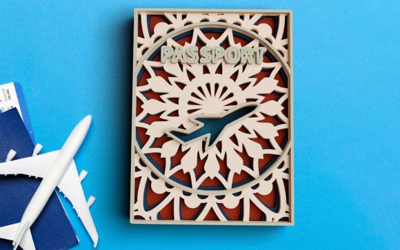 3D Travel SVG Vacation DXF Bundle Guide
