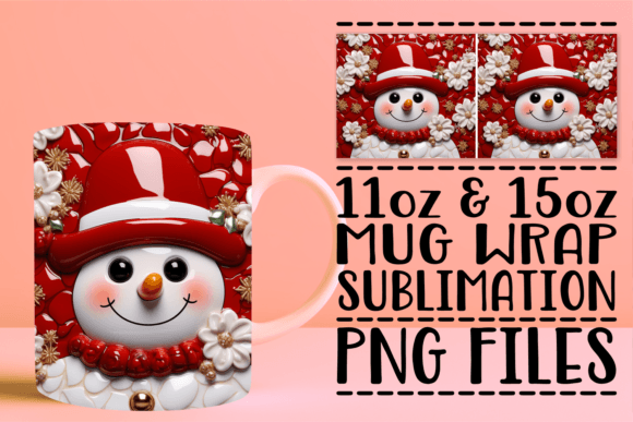 Elevating Holiday Gifting with the 3D Xmas Sublimation Mug Collection