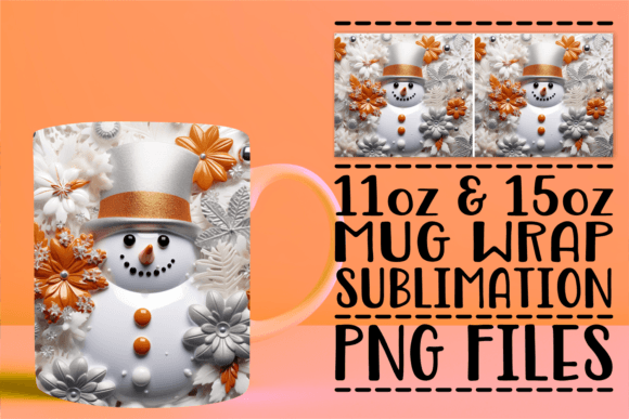 Elevating Holiday Merchandise with the Enchanting 3D Xmas Mug Wrap Collection
