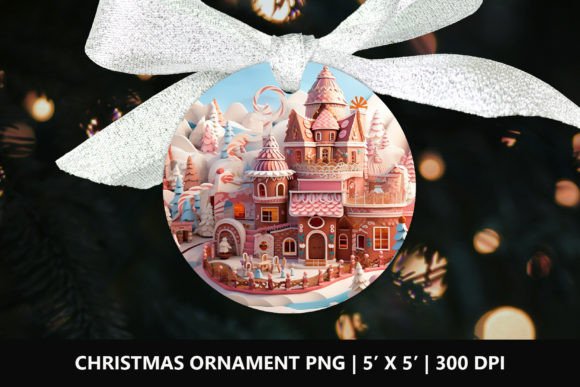 Evaluating the 3D Christmas Gingerbread Houses Ornament Digital Asset