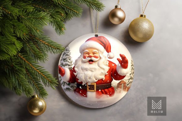 Evaluating the 3D Christmas Santa Claus Globe Ornament for Holiday Projects