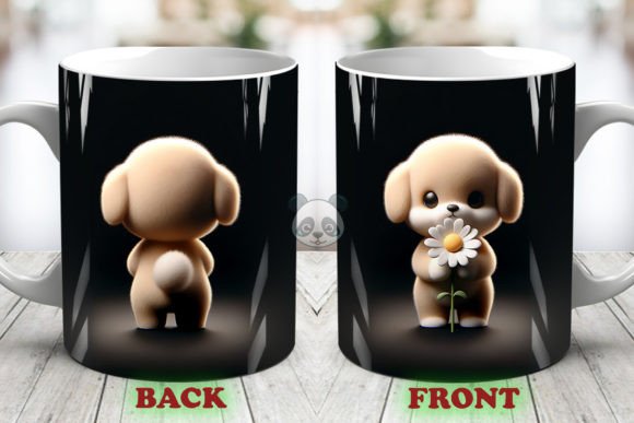 Evaluating the Cute Puppy Both Side 3D Mug Wrap Set for Sublimation Projects