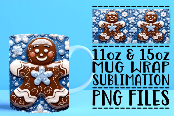 Festive Season 3D Sublimation Mug Design: Elevating Holiday Gifting and Merchandise