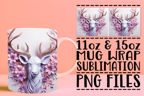 Holiday Magic 3D Sublimated Mug Wraps Se Guide