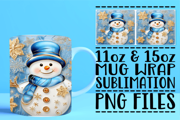 Holiday Spirit 3D Sublimation Mug Skins: Elevating Seasonal Merchandise and Personal Gifts