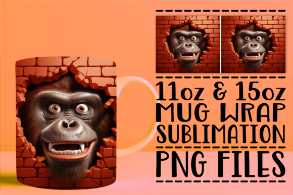 Integrating the 3D Animal Wall Mug Wrap into Professional Sublimation Workflows