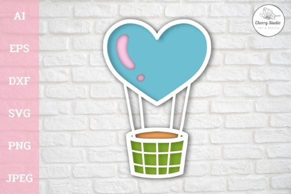 Pastel Balloon 3D SVG Design Guide