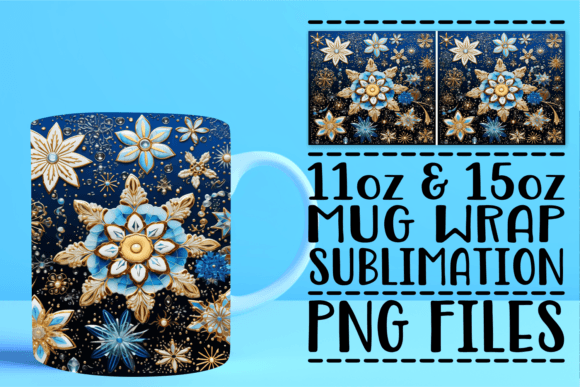 Xmas Spirit 3D Wrap for Mugs: Creative Guide